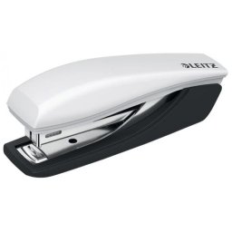 Tűzőgép, mini, No. 10, 10 lap, fém, LEITZ \Nexxt Wow\, fehér