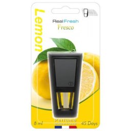 Autóillatosító készülék, 8 ml, \Real Fresh\, citrom