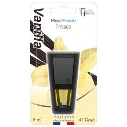 Autóillatosító készülék, 8 ml, \Real Fresh\, vanília