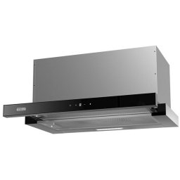 CHT5TB.4 - EVIDO SLIMLUX 50TC teleszkópos páraelszívó, 50 cm, inox/fekete üveg, érintőszenzor