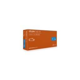 Mercator nitrylex® high risk narancs púdermentes nitril vizsgálókesztyű - XL - Narancs