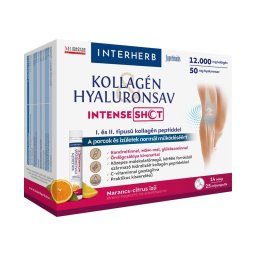 Interherb Kollagén + Hyaluronsav Intense Shot ampulla 14x