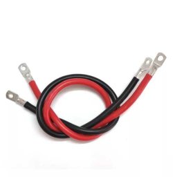 1 Pár Inverter/akkumulátor Kábel 35mm2 2awg 30cm M8 (6372)