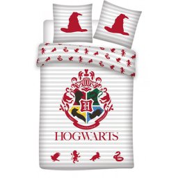 Harry Potter ágyneműhuzat garnitúra - fehér