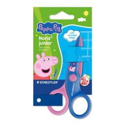 STAEDTLER Olló, óvodai, 10 cm, STAEDTLER "Noris(R) Junior 965", Peppa malac