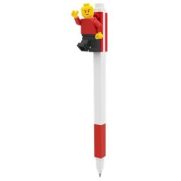LEGO Zseléstoll, 0,7 mm, kupakos, mini figurával, LEGO, piros