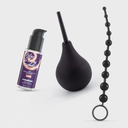 Crushious Anal Thrill anlkszlet 90 ml douche, 50 ml skost, 10 golys anl lnc