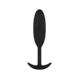 EasyToys Heavy Fulfiller - 54 g-os anál plug - kicsi (fekete)