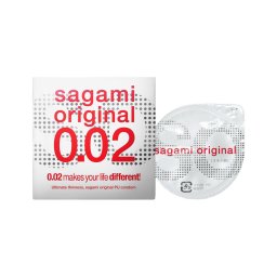 Sagami Original 0,02 - óvszer - 55 mm (1 db)