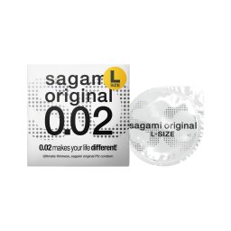 Sagami Original 0,02 L - óvszer - 58mm (1db)