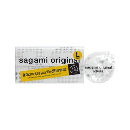 Sagami Original 0,02 L - óvszer - 58mm (12db)