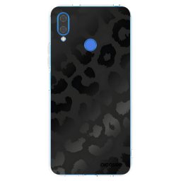 Átlátszó szilikon tok az alábbi mobiltelefonokra Huawei Nova 3 - Midnight Leopard