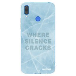 Átlátszó szilikon tok az alábbi mobiltelefonokra Huawei Nova 3 - SILENCE