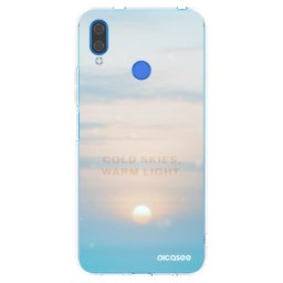 Átlátszó szilikon tok az alábbi mobiltelefonokra Huawei Nova 3 - COLD SKIES
