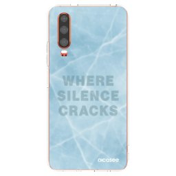 Átlátszó szilikon tok az alábbi mobiltelefonokra Huawei P30 - SILENCE