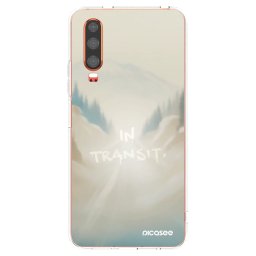 Átlátszó szilikon tok az alábbi mobiltelefonokra Huawei P30 - IN TRANSIT