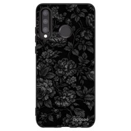 Fekete szilikon tok az alábbi mobiltelefonokra Huawei P30 Lite - Dark Romance