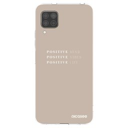 Átlátszó szilikon tok az alábbi mobiltelefonokra Huawei P40 Lite - Positive Vibes