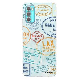 Átlátszó szilikon tok az alábbi mobiltelefonokra Motorola Moto G60 - PASSPORT EDITION