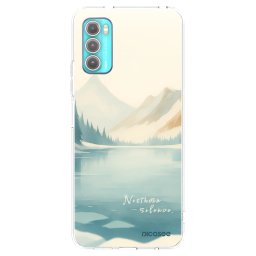 Átlátszó szilikon tok az alábbi mobiltelefonokra Motorola Moto G60 - NOTHERN SILENCE