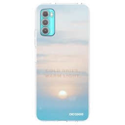 Átlátszó szilikon tok az alábbi mobiltelefonokra Motorola Moto G60 - COLD SKIES