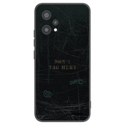 Fekete szilikon tok az alábbi mobiltelefonokra Realme 9 Pro 5G - DON´T TAG