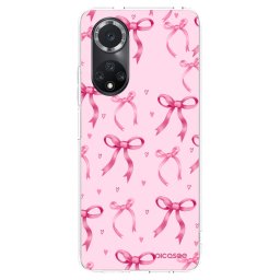 Átlátszó szilikon tok az alábbi mobiltelefonokra Huawei Nova 9 SE - Bow Aesthetic