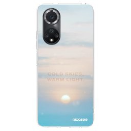 Átlátszó szilikon tok az alábbi mobiltelefonokra Huawei Nova 9 SE - COLD SKIES