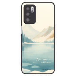 Fekete szilikon tok az alábbi mobiltelefonokra OPPO A16 - NOTHERN SILENCE