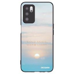 Fekete szilikon tok az alábbi mobiltelefonokra OPPO A16 - COLD SKIES