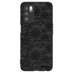 Fekete szilikon tok az alábbi mobiltelefonokra OPPO A16 - Dark Elegance