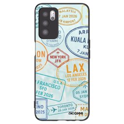 Fekete szilikon tok az alábbi mobiltelefonokra OPPO A16 - PASSPORT EDITION