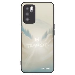 Fekete szilikon tok az alábbi mobiltelefonokra OPPO A16 - IN TRANSIT