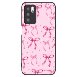 Fekete szilikon tok az alábbi mobiltelefonokra OPPO A16 - Bow Aesthetic