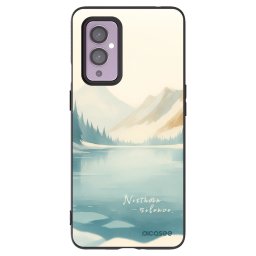 Fekete szilikon tok az alábbi mobiltelefonokra OnePlus 9 - NOTHERN SILENCE