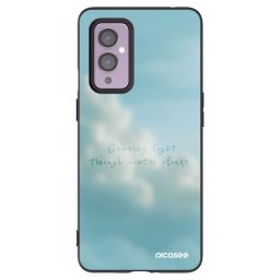 Fekete szilikon tok az alábbi mobiltelefonokra OnePlus 9 - CHASiNG LIGHT