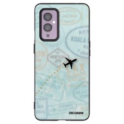 Fekete szilikon tok az alábbi mobiltelefonokra OnePlus 9 - FLIGHT PATH