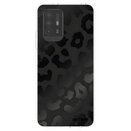 Átlátszó szilikon tok az alábbi mobiltelefonokra OPPO A94 5G - Midnight Leopard