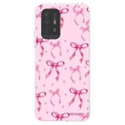 Átlátszó szilikon tok az alábbi mobiltelefonokra OPPO A94 5G - Bow Aesthetic