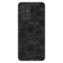 Átlátszó szilikon tok az alábbi mobiltelefonokra OPPO A94 5G - Dark Elegance