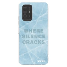 Átlátszó szilikon tok az alábbi mobiltelefonokra OPPO A94 5G - SILENCE