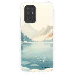 Átlátszó szilikon tok az alábbi mobiltelefonokra OPPO A94 5G - NOTHERN SILENCE
