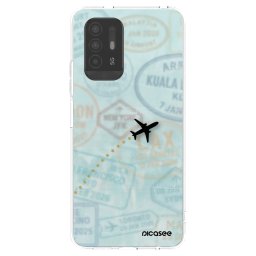 Átlátszó szilikon tok az alábbi mobiltelefonokra OPPO A94 5G - FLIGHT PATH