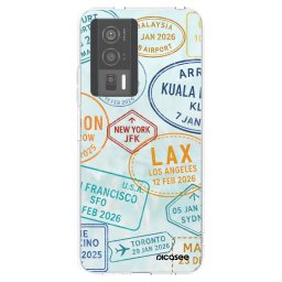 Átlátszó szilikon tok az alábbi mobiltelefonokra Xiaomi Poco F5 Pro 5G - PASSPORT EDITION