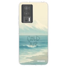 Átlátszó szilikon tok az alábbi mobiltelefonokra Xiaomi Poco F5 Pro 5G - COLD AIR