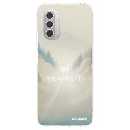 Átlátszó szilikon tok az alábbi mobiltelefonokra Motorola Moto G51 - IN TRANSIT