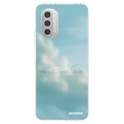 Átlátszó szilikon tok az alábbi mobiltelefonokra Motorola Moto G51 - CHASiNG LIGHT