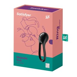 Satisfyer Majestic Duo vibrációs péniszgyűrű