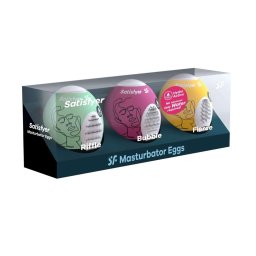 Satisfyer - Egg II. válogatás (3 darabos szett)