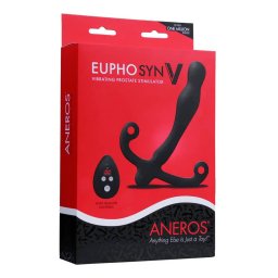 Aneros Eupho Syn V prosztata vibrátor, távirányítóval (fekete)